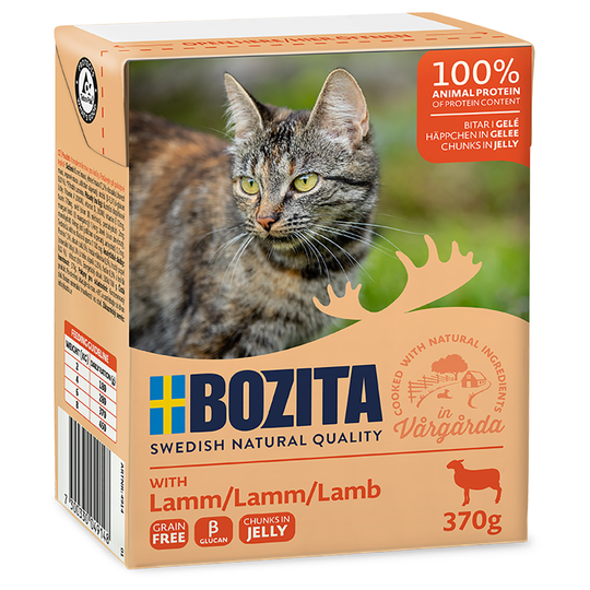 Bozita bitar i gelé 6 x 370 g Lamm