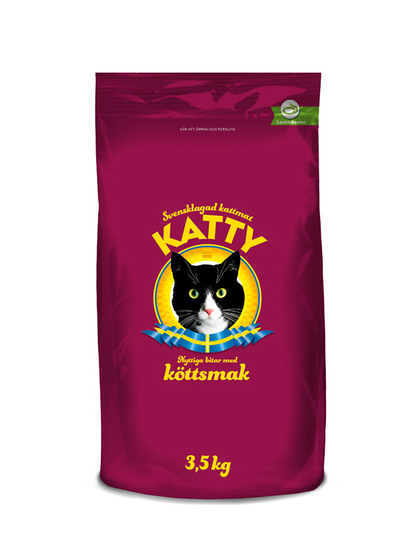 Kött Torrfoder för katt - 3,5 kg