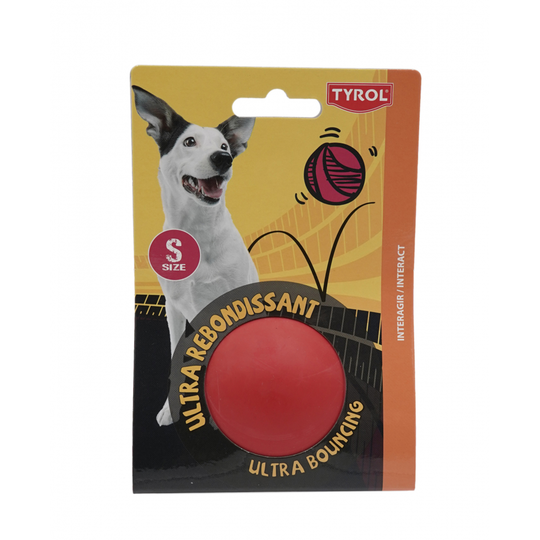 TYROL - Boll Ultrastuds Hundleksak - S