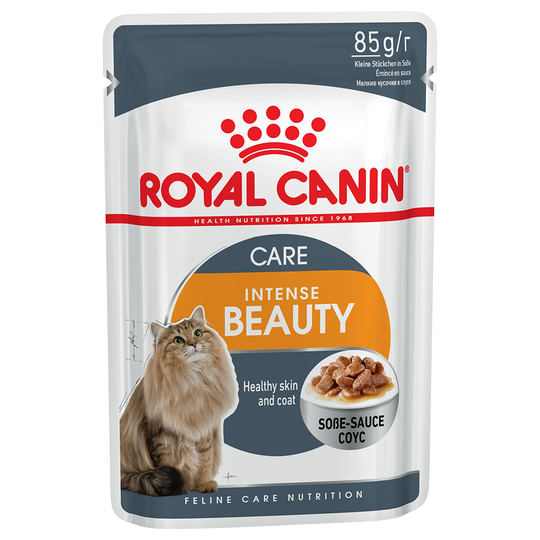 Ekonomipack: Royal Canin våtfoder 48 x 85 g - Intense Beauty i sås