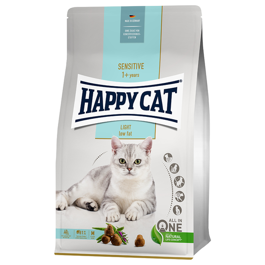 1,3 kg Happy Cat torrfoder till sparpris! - Sensitive Adult Light