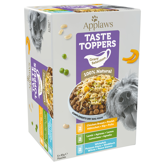 Applaws våtfoder för hund till sparpris! - Sås: Taste Toppers Mix (6 x 85 g portionspåse)