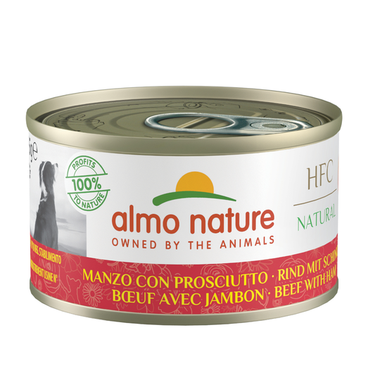 Almo Nature HFC 6 x 95 g - Nötkött & skinka