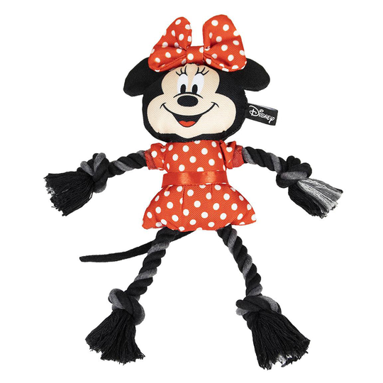 Hundleksaker till sparpris! - Minnie Mouse med rep