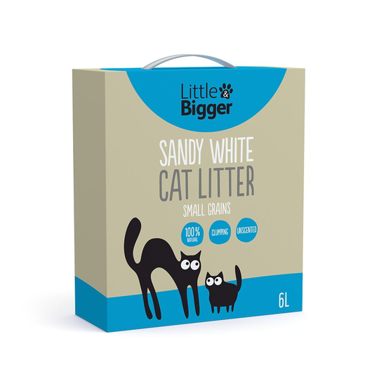 Little&Bigger Kattsand Sandy White (6 l)