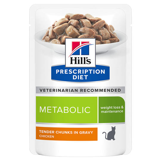 Hill's Prescription Diet Metabolic Weight Management Chicken - Ekonomipack: 48 x 85 g