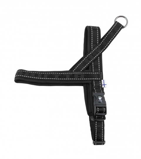 Hurtta Casual sele - Svart (80 cm)