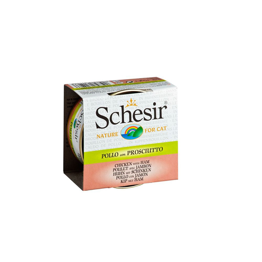Schesir Cat Adult Chicken & Ham Gravy 70 g