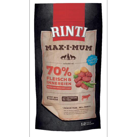 RINTI Max-i-mum Nötkött - 12 kg
