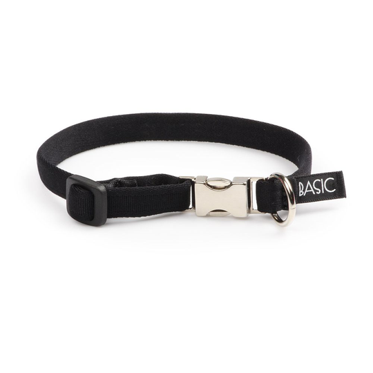 Basic Sweet Valphalsband (Svart)