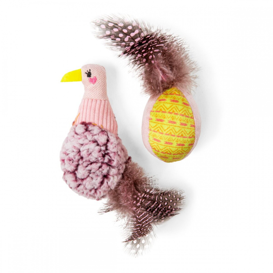 Little&Bigger Egg-Laying Birdies 2-pack (Rosa)