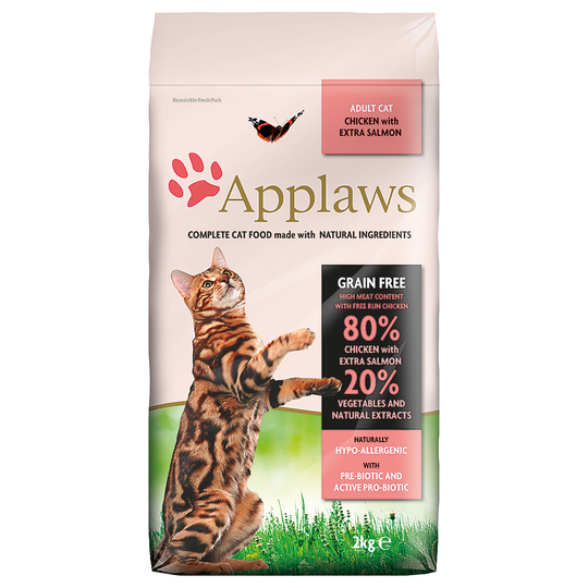 Applaws Adult Chicken & Salmon - spannmålsfritt - 2 kg