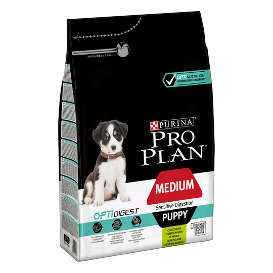 Medium Puppy OptiDigest Lamb - 3 kg