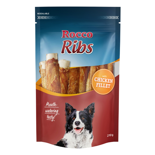 Rocco Ribs Kycklingbröst 210 g