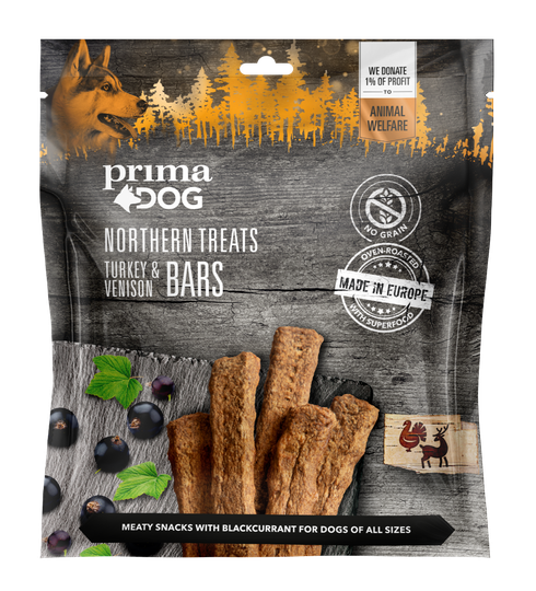 Northern Treat Bars Kalkon & Hjort - 200 g