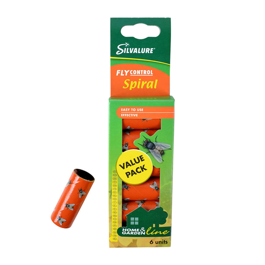 Silvalure Spiral Flugfälla - 6-pack