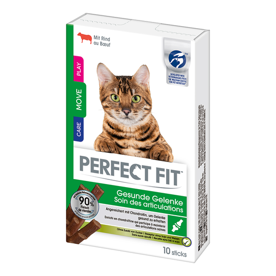 Ekonomipack: Perfect Fit kattgodis - Healthy Joints 9 x 10 sticks