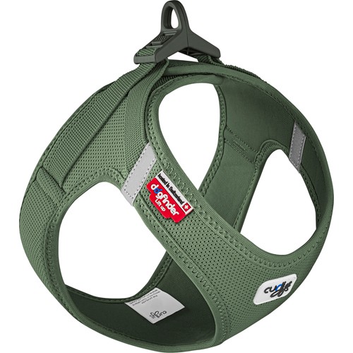 Curli Vest Clasp Air-Mesh Sele - Mossgrön (M)