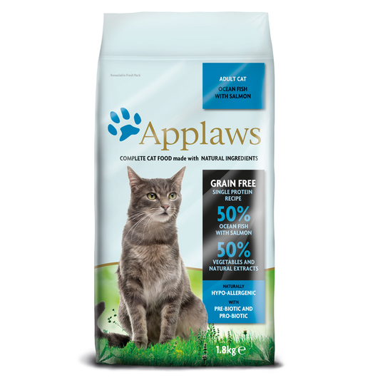 Applaws Adult Ocean Fish & Salmon - spannmålsfritt - 1,8 kg