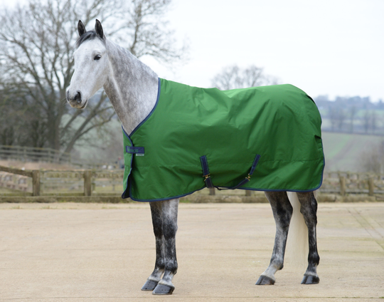 Bucas Freedom Stable Stalltäcke 300 g - Emerald (135 cm)