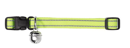 Katthalsband Reflex Stretch - Gul