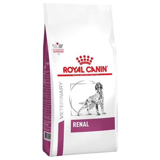 Ekonomipack: 2 påsar Royal Canin Veterinary hundfoder till lågt pris! - Renal RF 14 (2 x 14 kg)