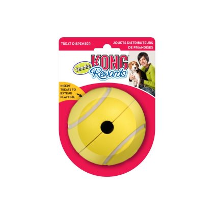 Kong Rewards Tennis Aktivitetsboll Small - Hund