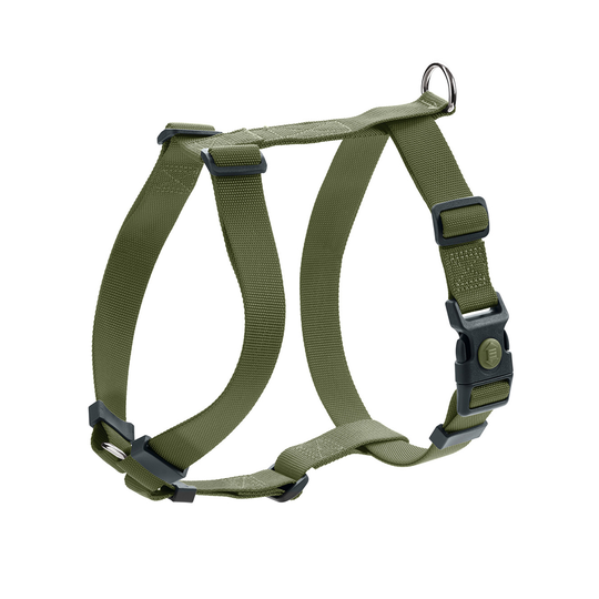 HUNTER London Vario Rapid, olivgrön hundsele - Stl. S: 41-70 cm magomfång