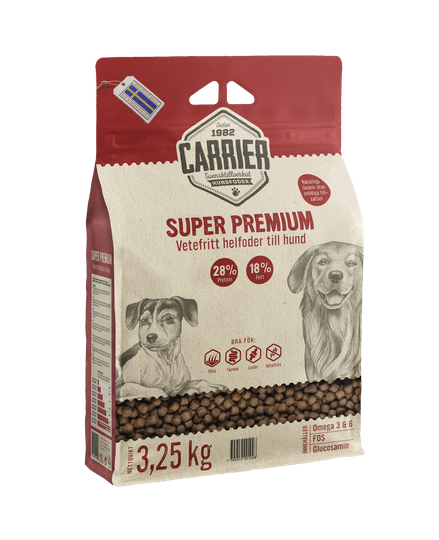 Super Premium Hundfoder - 3,25 kg