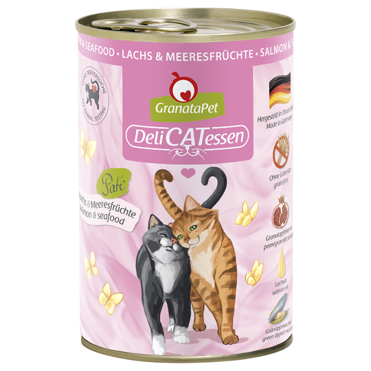 GranataPet DeliCatessen 6 x 400 g - Lax & skaldjur