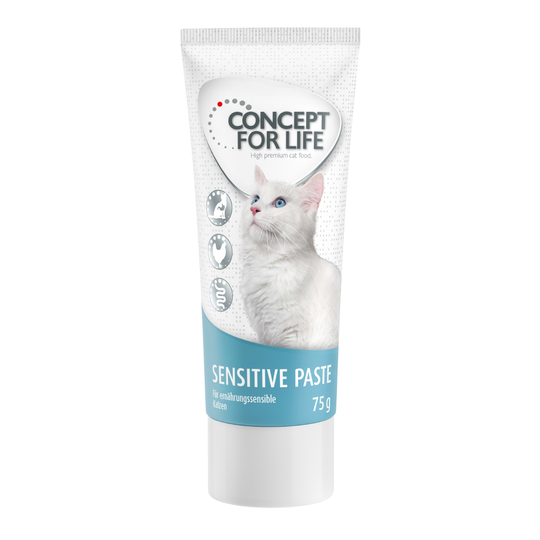2 + 1 på köpet! 3 x 75 g Concept for Life Paste - Sensitive