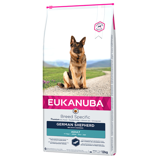 Eukanuba Adult Breed Specific German Shepherd / Schäfer Ekonomipack: 2 x 12 kg