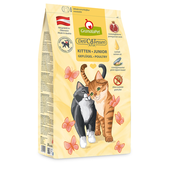 GranataPet DeliCatessen Kitten Fjäderfä 1,8 kg