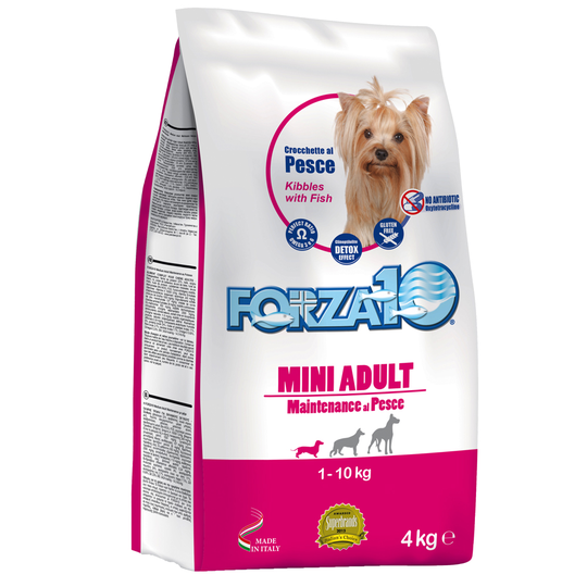 Ekonomipack: 2 / 3 påsar Forza 10 hundfoder till lågpris! - Mini Maintenance med fisk (2 x 4 kg)