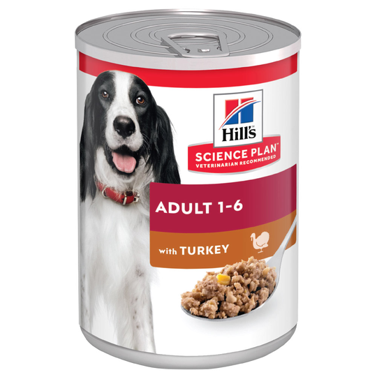 Hill's Science Plan Adult - Turkey 6 x 370 g
