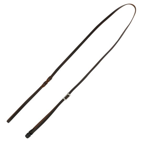 GOLEYGO läderkoppel Vegas, brunt - by Kerbl - Stl. S: 105 - 165 cm långt, 10 mm brett