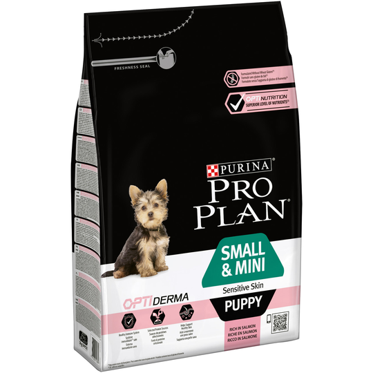 Small & Mini Puppy OptiDerma Salmon - 3 kg