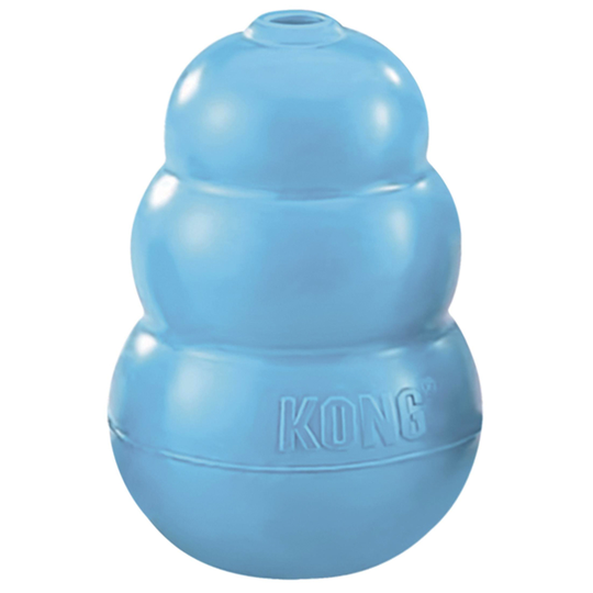 Puppy KONG - M: L 8 x B 5,5 x H 5,5 cm, blå