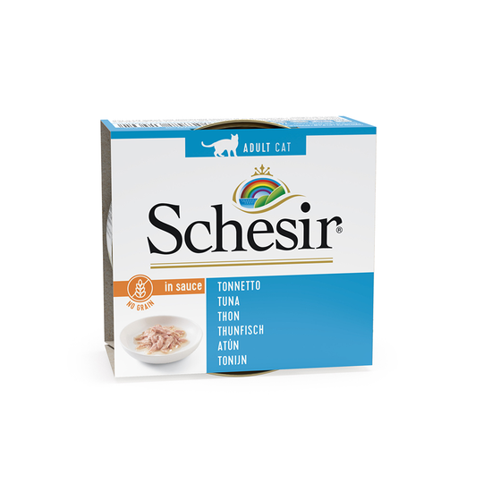 Schesir Natural i sås 6 x 70 g - Tonfisk