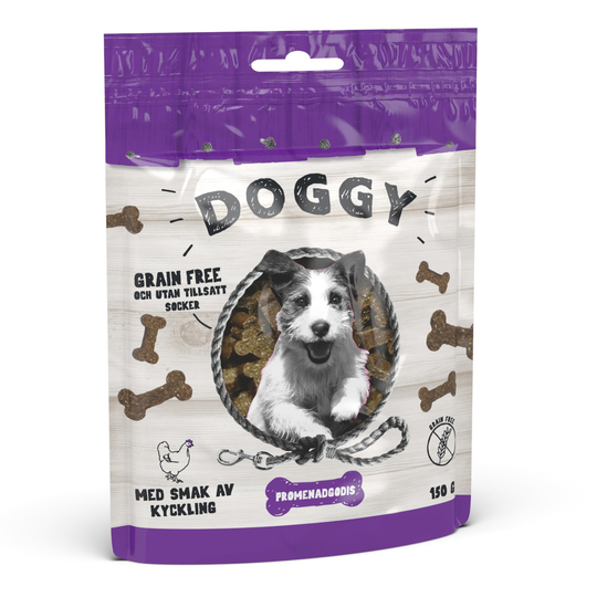 Doggy Promenadgodis Grain Free - 150 gr