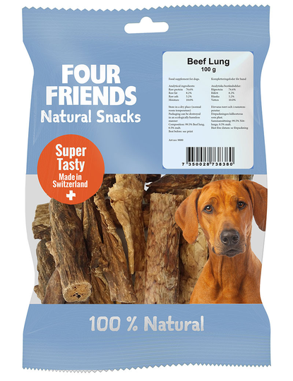 Beef Lung hundgodis - 100 g