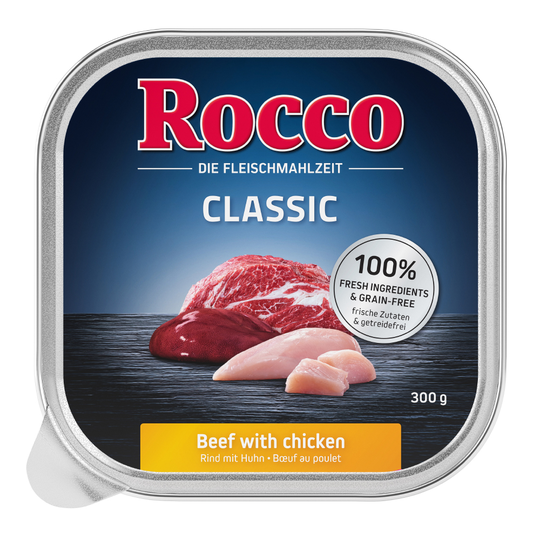 Rocco Classic portionsform 9 x 300 g - Kyckling