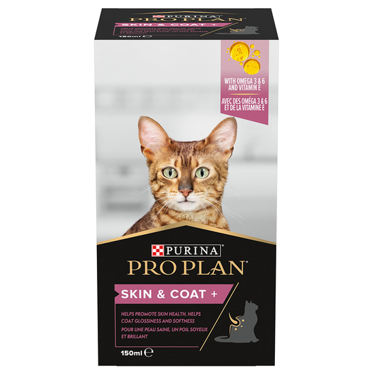 PRO PLAN Cat Adult & Senior Skin and Coat Supplement olja - 150 ml