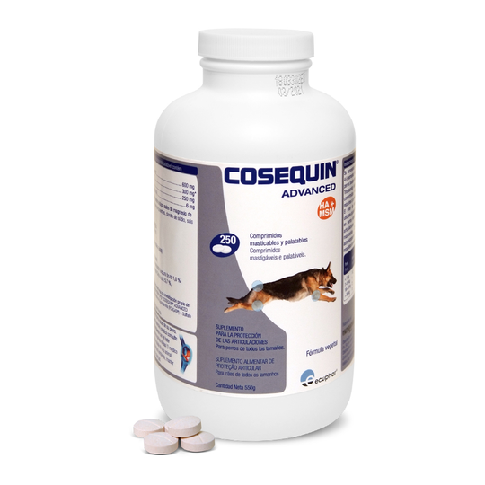 Cosequin Advanced för hund - 250 tabletter
