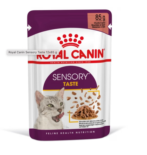 Sensory Taste Våtfoder i Sås till Katt - 12 x 85 g