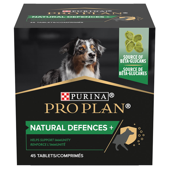 PRO PLAN Dog Adult & Senior Natural Defences Supplement tabletter - 67 g (45 tabletter)