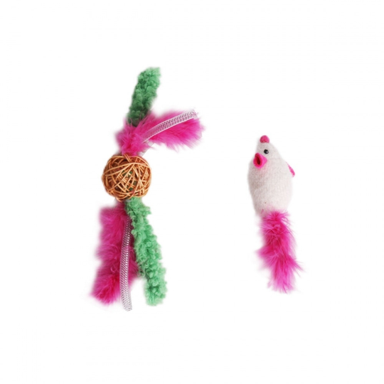 Meow&Me MarshmallowJungle Mus & Boll 2-pack