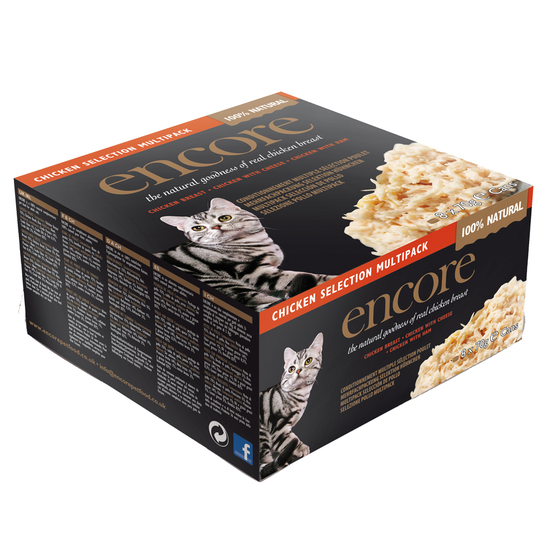 Encore Cat Multipack Selection 8 x 70 g - Chicken Selection