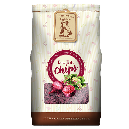 Mühldorfer Rödbetschips Ekonomipack: 4 x 3,5 kg