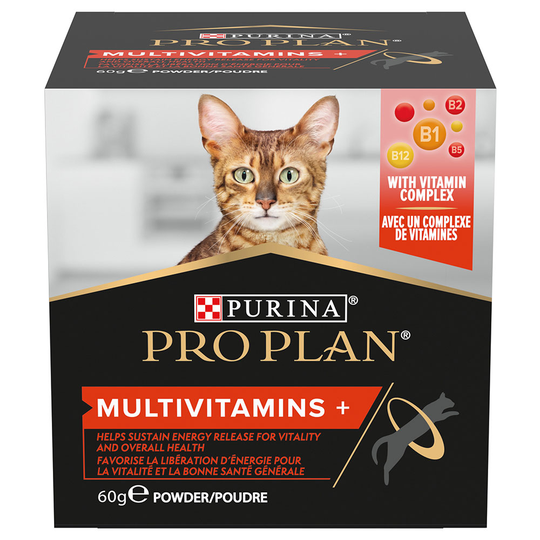 PRO PLAN Cat Adult & Senior Multivitamins Supplement pulver - 60 g
